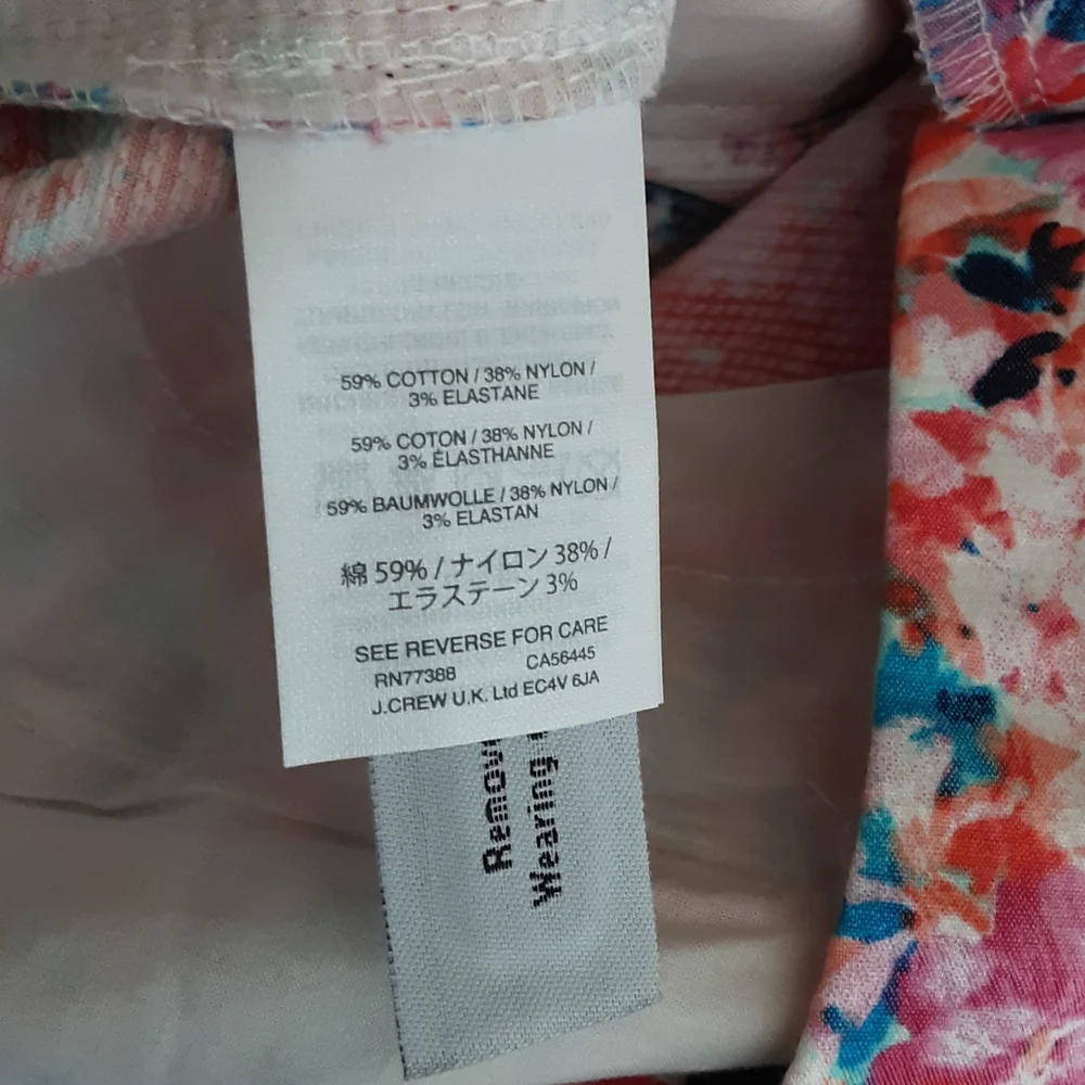 J. Crew Brushstroke Marigold 6